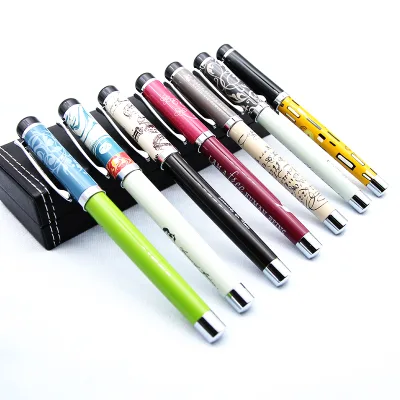 Lingmo Hot Selling Promotional Design Customized Printing Metal Rollerball Pen