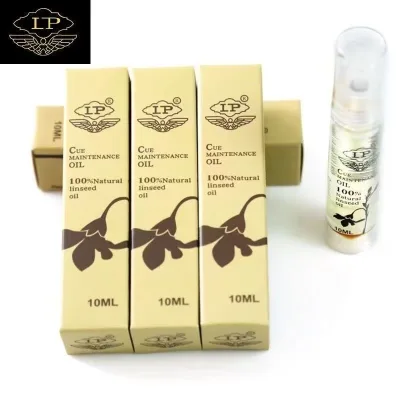 LP Billiard Cue Maintenance Oil, 10ML Natural Linseed Oil for Pool & Snooker Cues High Quality