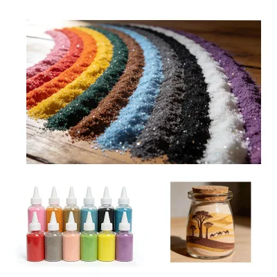 Professional Teaching Standard TwentyFour Colors Sand Art Colored Sand