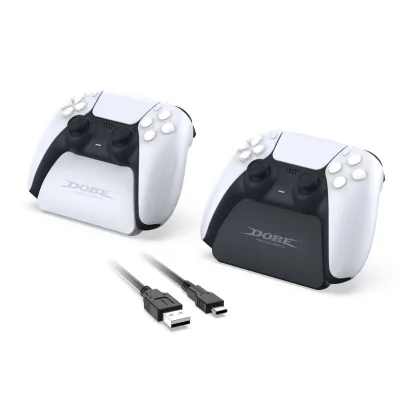 TP5-0537B Stand Holder for PS5 Controller Holder for PS5 Gamepsd Stander WIth USB Cable