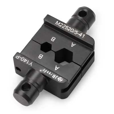 JRready Y140-P Square Die Set (MIL Standard M22520/5-41) for Crimping Cable Wire High Precision Tool Set YJQ-W5/HX4 YJQ-UDT5