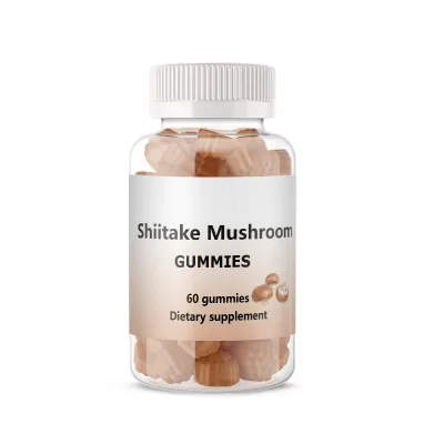 Customized Free Sugar Gummies Supplements Shiitake Mushroom Gummies