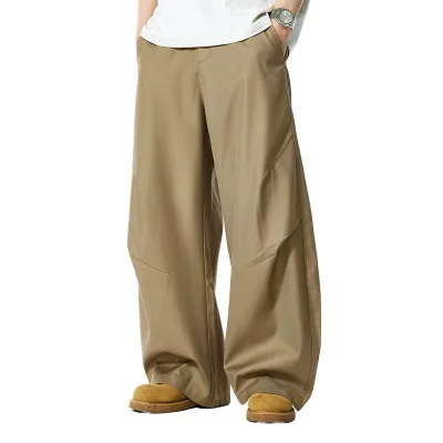 Bent Knife Mid Heavyweight Wide Leg Suit Pants 26 Spring/Summer New Product American Cleanfit Street Workwear Casual Breathable