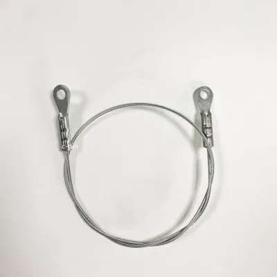 Custom High Quality Stainless Steel Wire Ropes with Loop End Hook Galvanized Wire Rope