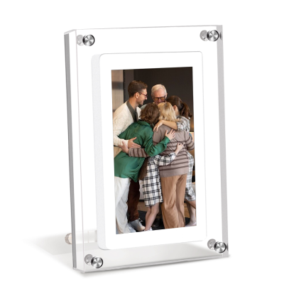 Hot Sale Electronic Photo Album 5 7 10.1 Inch Custom Picture Rohs Manual Motor Digital Frame Acrylic