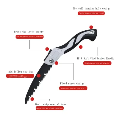 Mini Camping  Saw Garden Folding Saw Woodworking Garden Tools Hand Collapsibles Saws Pruning Household 1 Buyer
