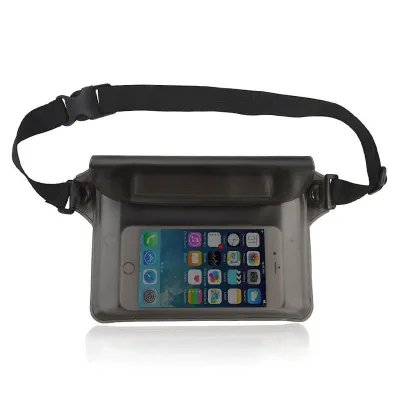 Waterproof Waist Bag Case Pouch Clear Pvc Sports Waist Bag
