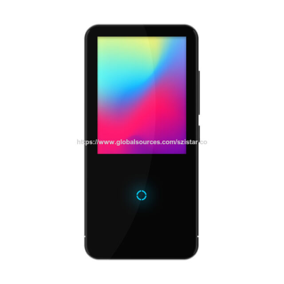 Touch Screen Flash MP3 Playervideo player with BT 4.2,recorder,128GB Micro SD card extension,8GB MP4