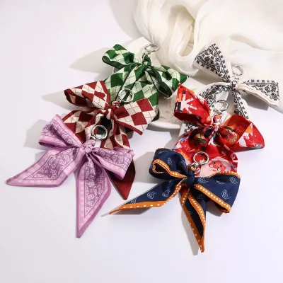Eco-friendly Durable Keychain Versatile Bag Pendant High-end Decoration Wholesale Bow Bag Pendant