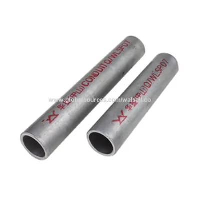Galvanized heavy-duty steel conduit