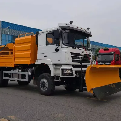 Snow Plow Truck Shacman F2000 F3000 4*2 6*4 diesel 10 Ton 20ton Remote Control Truck Plows Snow Remove Truck Hot Sale