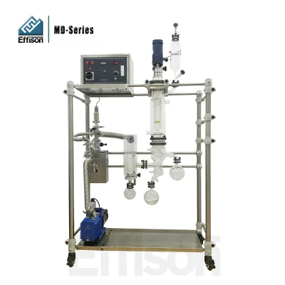 Large Production Plant Oil Extraction Molecular Distillation Equipment