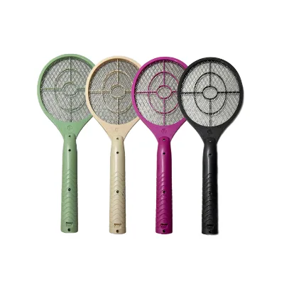 4 Colors Electronic Mosquito Swatters Mosquitokiller Electric Fly Swatter for Indoor and Outdoor
