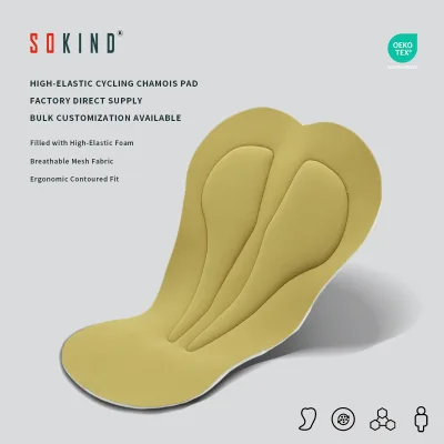 SK09 Men's Cycling Sponge Pads Eco-Friendly Breathable Quick Dry Spandex/Nylon High Density Quality Bicycle Shorts