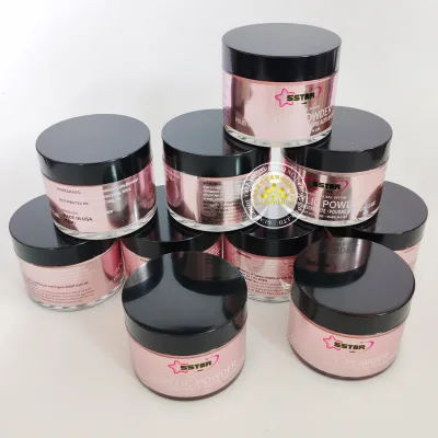 2025 Spring New Material 4-in-1 Dipping Acrylic Powder for Gel Nail Art