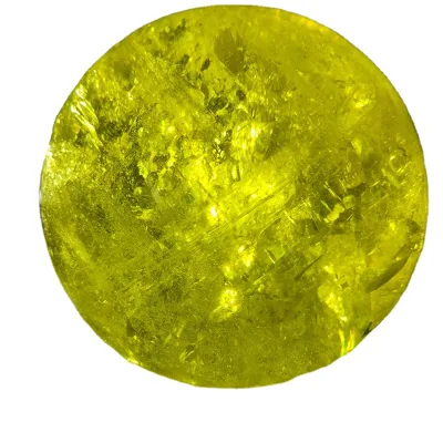 Natural Rock Citrine Quartz Crystal Balls Crystal Craft Sphere
