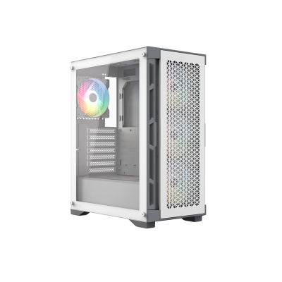 Custom White Gray Case Computer Reliable Quality PC Case Multi Cooling Fan Support Gaming Computer Case