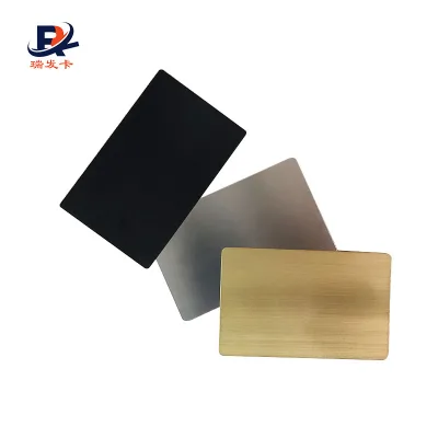 Hot Selling Excellent Quality Business Card Aluminium Business Card Printing Metal Business Card