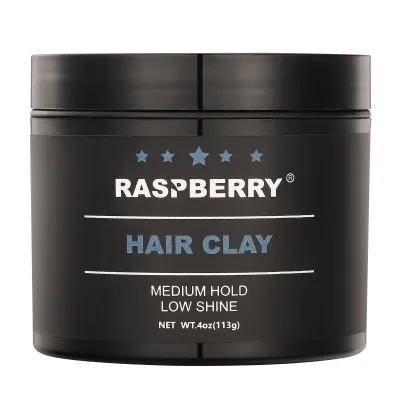 Private Label Hair Clay Pomade for Matte Finish & Strong Hold