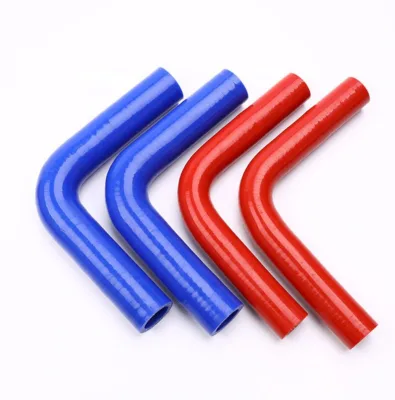 Automobile Silicone Hose Large Diameter Auto Wear-Resistant Silicone Hose Engineering Machinery's Bending Silicone Hose