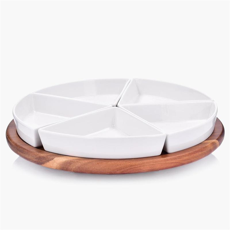 Wooden Tray Multiple Shapes Wooden Plate Wooden Serving Tray Used for Home Kitchen Decoration Food Fruit and Vegetable