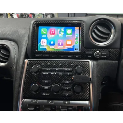 Smart Car Radio Merdia Android  Auto Module Apple Wireless CarPlay Activated System Upgrade for Nissan GTR R35 2009-2016