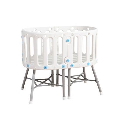 Multifunctional Baby Crib Safety Baby Bedroom Furniture Environmentally Friendly Plastic PP Sleeping Crib