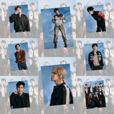 2026 BT World Tour New Album Fan Gift Kpop Merchandise Figure Painting Home Decor Idol Wall Poster Self-adhesive K-pop Posters