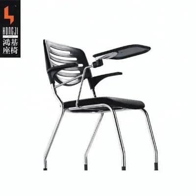 2020 Good price Hot selling staff training room chairs with writing pad G0906A-1 student chair with tablet lecture chair