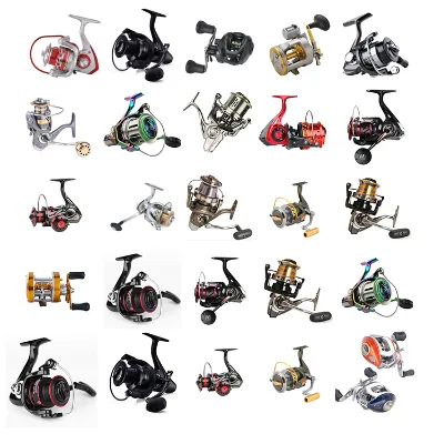 Full Metal Saltwater Sea Drum Baitcasting Commercial Carp Fly Reel Fishing Trolling Reels Saltwater Spinning Metal 8000
