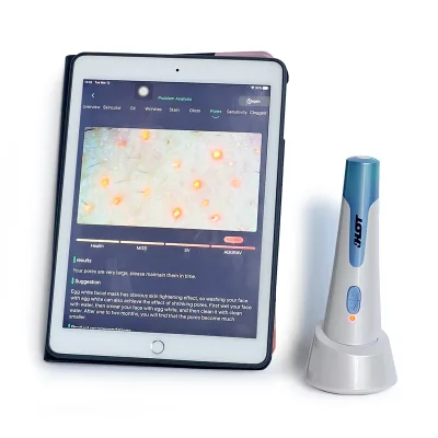 Commercial and Home Use Wifi Connect Wireless Skin Analysis Machine Use Phone Skin Analyzer