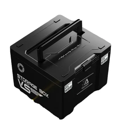 New Fishing Storage Tool Box ,Extended and Enlarged Square Box with Partition Inner 29L Fishing Box
