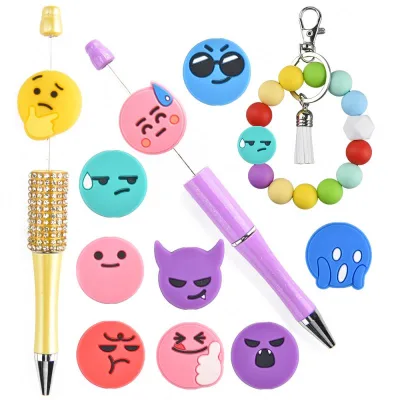 How to Make a Silicone Focal Bead Ring-Eco-friendly Colorful Selena Football Team Design Hook Clip Wholesale Ready to Ship