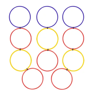 Agility Rings Speed Agility Training Rings for Trainers Athletics Football Soccer Combat Sports Workout 40cm