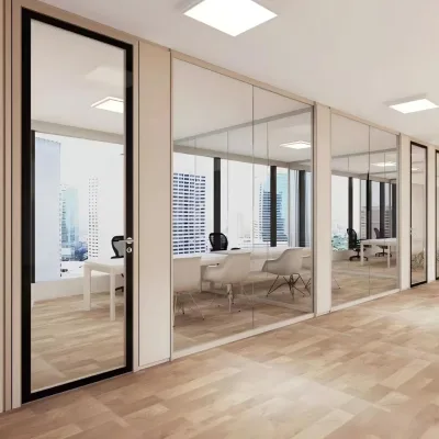 Personalized Glass Partition with Endless Design Possibilities - Unleash Your Interior Creativity