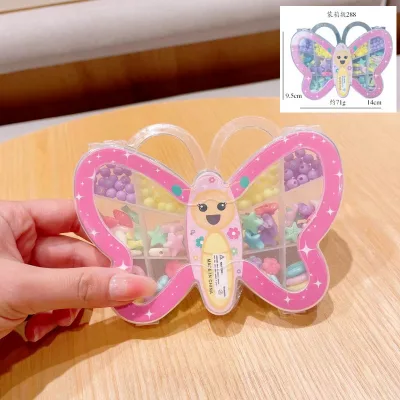 2025 Toys Colorful Girls Beads Diy Jewelry Making Kit Beads for Jewelry Making