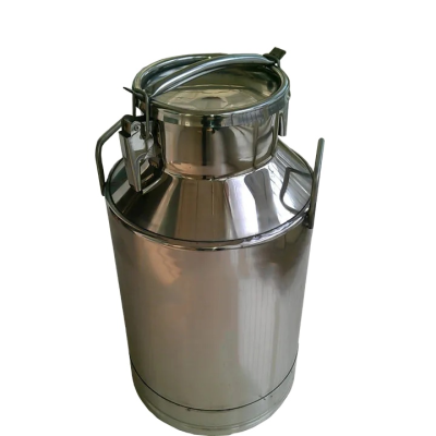 Stainless Steel Milk Can 20/30/50L/100l Gallon Plastic Milk Can Decorating Milk Collection Bucket Liquid Container