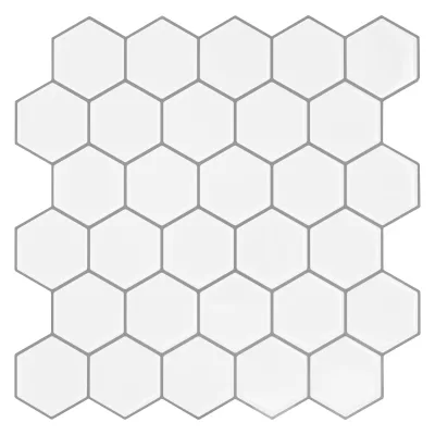 Wall Stickers 3d Home Decoration for Bed Room Self-adhesive Wallpaper European Hexagon Tile Sticker Wall Paste