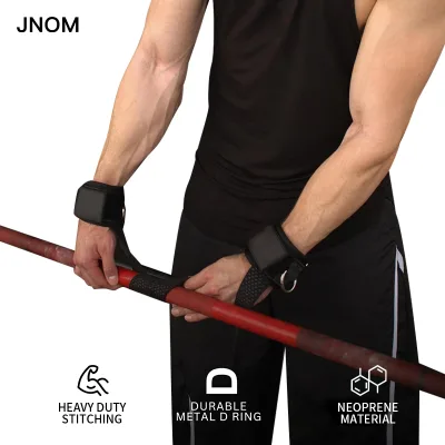 Wholesale Workout Weight Lifting Grip Bands Delicate Thickened Non-Slip Wrist Straps for Deadlifts Rowing and Pull-Ups
