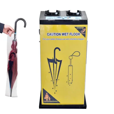 Hotel Used Umbrella Wrapping Machine for Wet Umbrellas