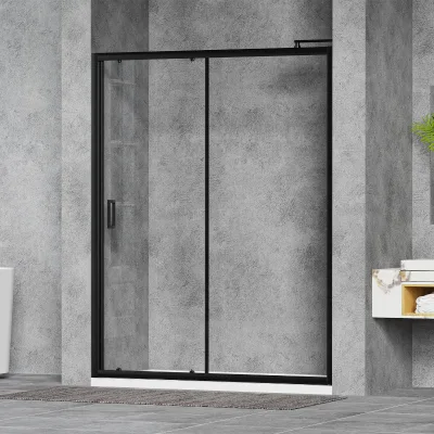 Popular Sliding Replacement Shower Enclosure Bathroom Tempered Glass Shower Door