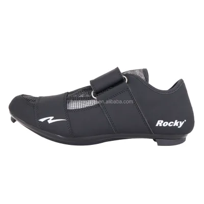 Newly design OEM custom logo black color Breathable Mesh upper durable TPU nylon sole road bike cycling shoes sports training
