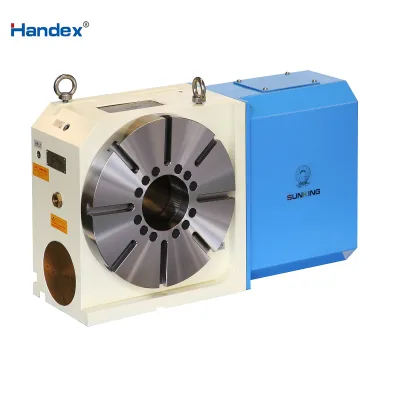 4th Axis Cnc Rotary Table for Use Manual Opertate Quill Tailstock