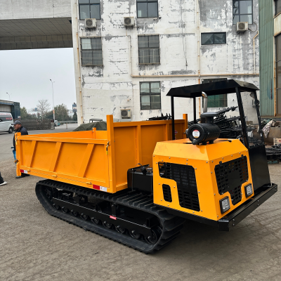 Efficient Crawler Dumper for Material Transport