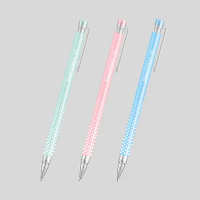 Student Using School Stationery Retractable Pen G-22580 0.5mm Diamond Propelling Mechanical Pencil Automatic Pencil