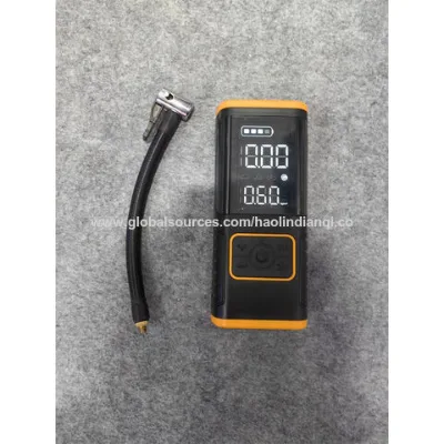 Wireless air compressor and portable tire inflator for inflate the tires with power bank function charge moiblephone