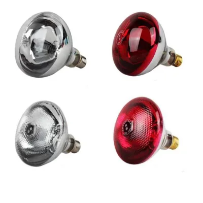 Reptile Infrared Bulb R63/R80 60W E27 Base 110-130V/220-240V Glass Aluminum Base Dimmable