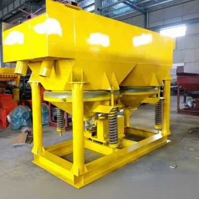 High Recovery 380V Motor Jig Concentrator Equipment Gold Jigging Machine Gravity Separator 1-33tph Capacity for Gold Ore