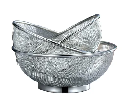 Stainless Steel Wash Rice Basket Basket Drop