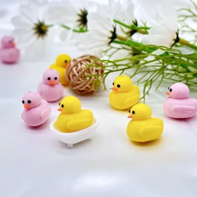 New Arrival 3d Silicone Focal Beads Duck Focal Beads for Jewelry Making DIY Pacifier Chain Bracelet Necklace Jewelry Accessories